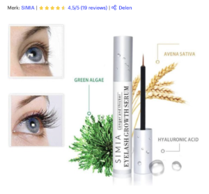 Simia Eyelash review