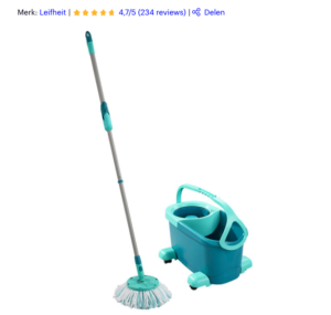 Leifheit clean twist disc mop