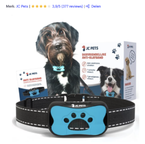 Blafband voor honden