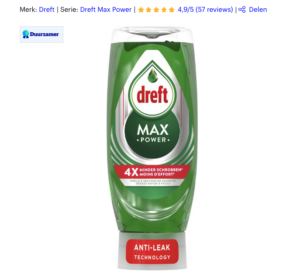 dreft afwasmiddel