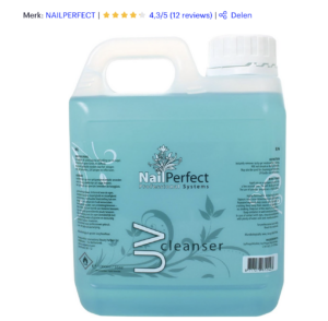 Nail perfect uv cleanser