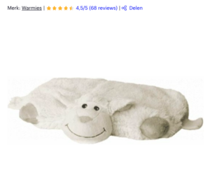 warmies knuffel kruik